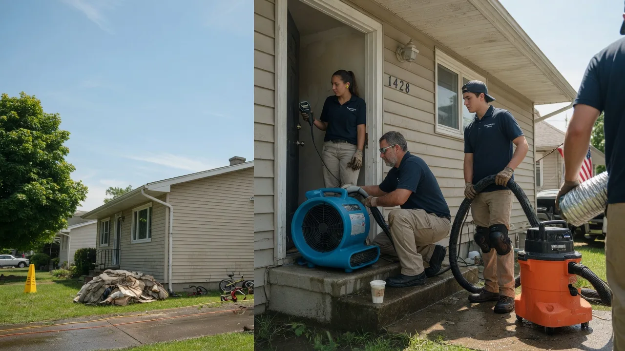 Water Damage Restoration in Fredericktown, OH near me